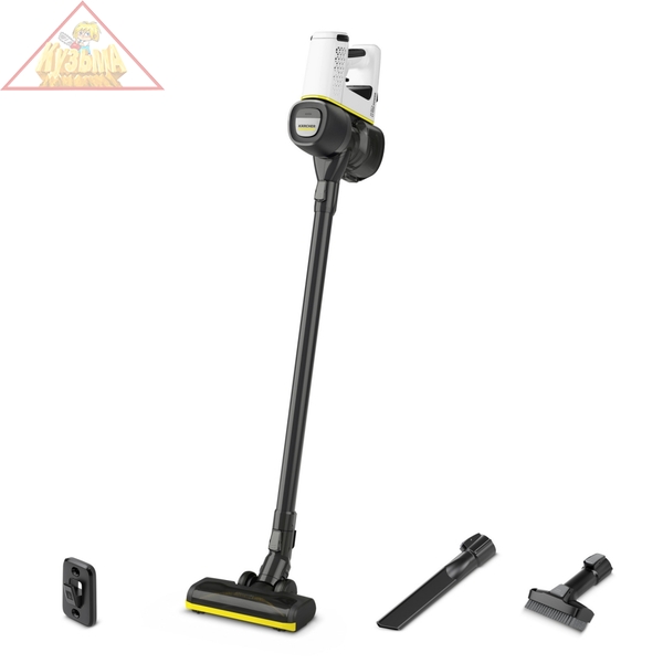 Пылесос Karcher вертикальный VC 4 Cordless myHome *EU белый 1.198-630.0