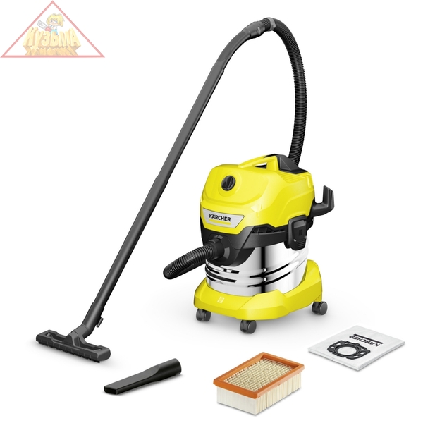 Хозяйственный пылесос WD 4 S V-20/4/35. Karcher.1.628-253.0