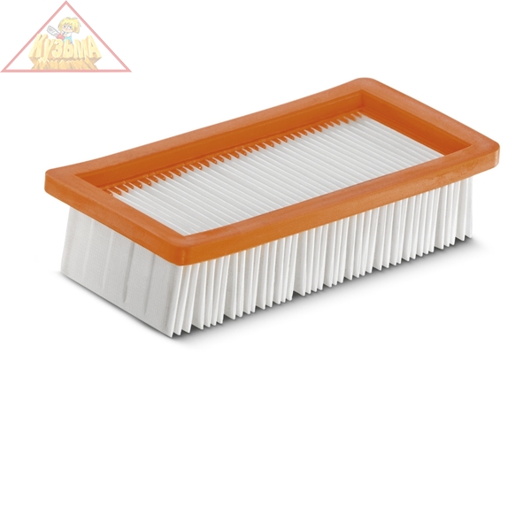 Плоский складчатый фильтр к пылесосам для золы и хозяйственным пылесосам Karcher 6.415-953.0