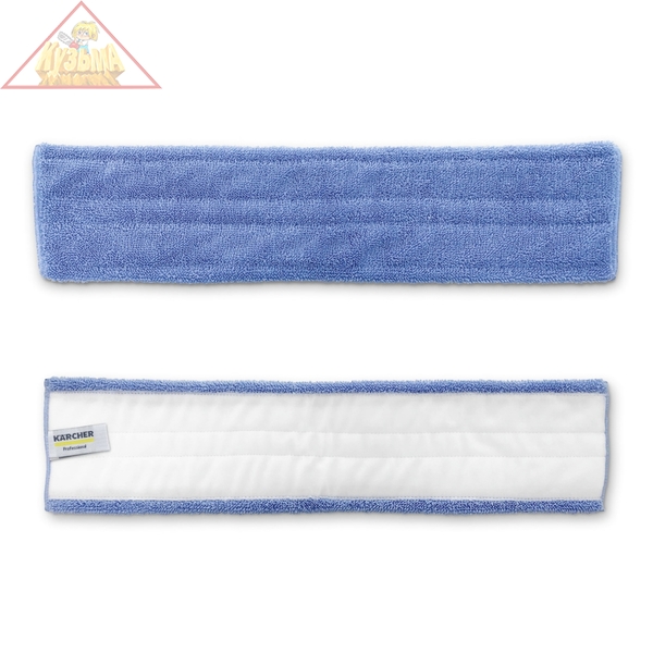 Насадка из микроволокна с креплением на липучке, синяя, 60 см 6.999-391.0 Karcher