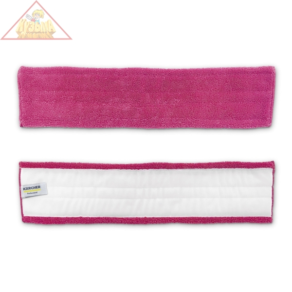 Насадка из микроволокна с креплением на липучке, красная, 60 см 6.999-393.0 Karcher