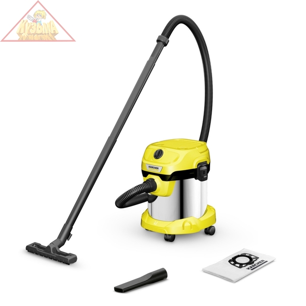 Хозяйственный пылесос WD 2 PLUS S V-15/4/18.Karcher.1.628-050.0