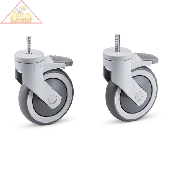 Колеса FM с тормозом Advanced 2.855-297.0 Karcher 