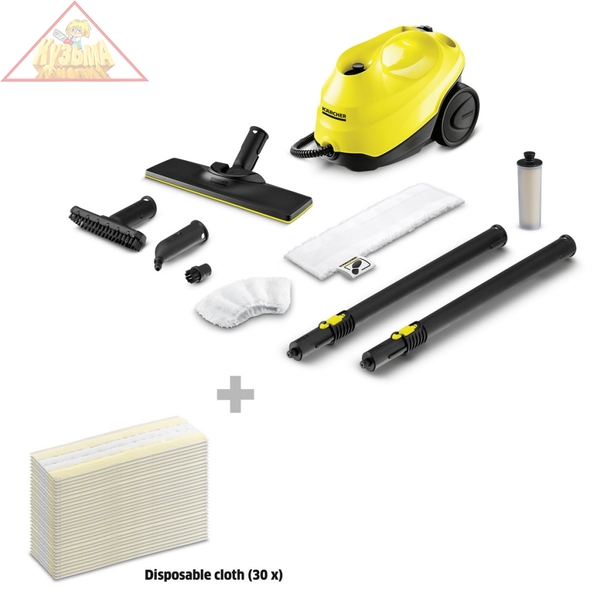 Пароочиститель SC 3 EF Limited Edition Karcher 1.513-126.0 с насадкой для пола EasyFix