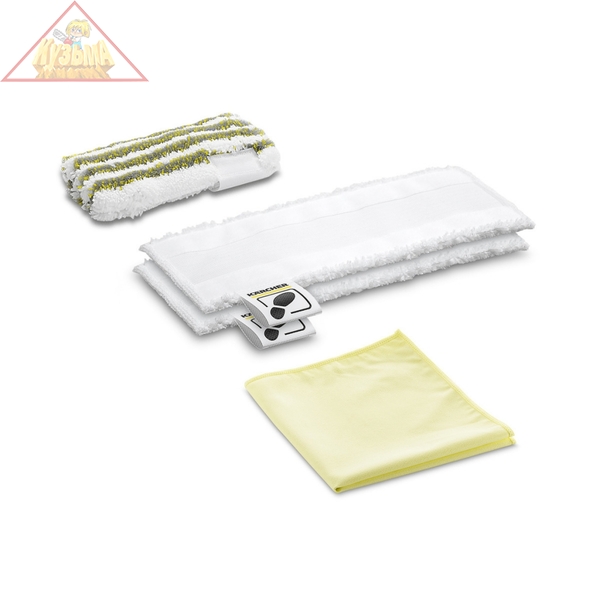 Комплект микроволоконных салфеток для ванной.Karcher.2.863-266.0