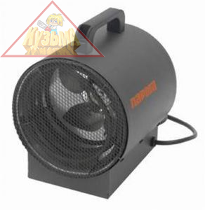 Тепловентилятор ПАРМА ТВ-4500-1 (220 В, 3,0/4,5 кВт, 420 куб.м/час, цилиндр, ПРОФ) РОССИЯ