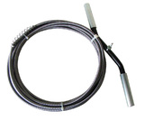 Спираль сантехника с универсальной насадкой для удаления засоров в трубах Ф до 160 мм и длиной до 23 метров CROCODILE КРОКОЧИСТ, арт. 50310-13-23