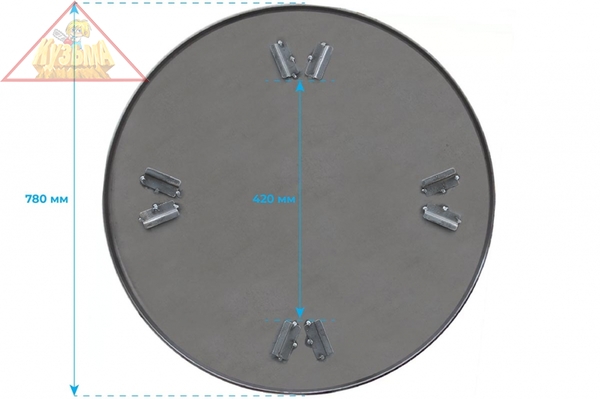 Диск для DRD1600L,1600H (D=780) ТСС 074117
