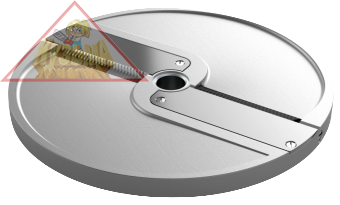 Диск для нарезки соломкой 4х2 мм (алюминий + нерж) для МКО-50, Abat арт. 41000050420