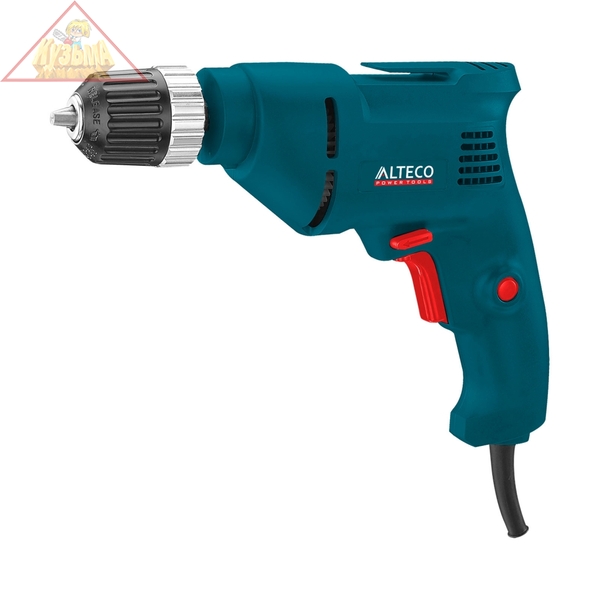 Дрель сетевая ALTECO D 450-10, арт. 34571
