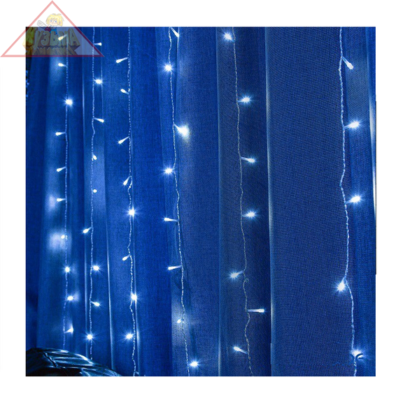 Электрическая гирлянда-занавес Winter Glade 160 ламп Холодный белый, CC160