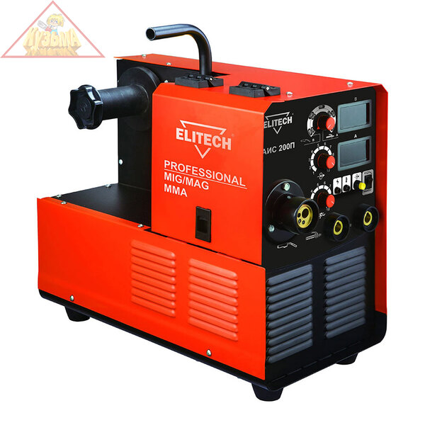 Сварочный инвертор MIG/MAG ELITECH АИС 200П (арт. 163346)