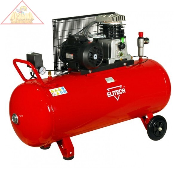 Компрессор масляный Elitech КР 200/АВ515/3Т, арт. 172095