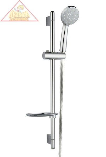 Душевой гарнитур с мыльницей Bravat D152CP-3-RUS