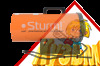 GH91151V Газовая тепловая пушка Sturm!, 11-17кВт, 330 м3/час, пропан/бутан, пьезоподжиг, регул.