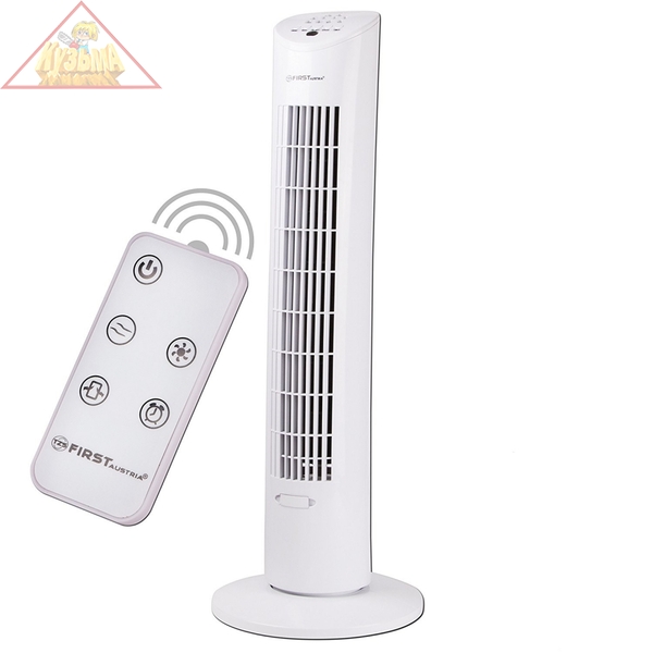 5560-1 Вентилятор напольный  Мощность 60 Вт.Пульт дистанционного управления.White FIRST арт. FA-5560-1 White