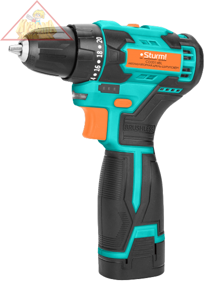 Аккумуляторный шуруповерт Sturm! CD3514BL