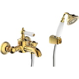 Смеситель для ванны с душем Bravat Art F675109U-B