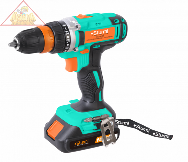 Аккумуляторный шуруповерт Sturm! CD3618T