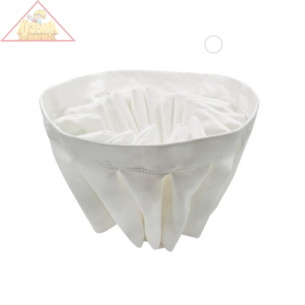 Фильтр-звезда для пылесоса Delfin, тканевый, класса L, D480 мм, H330 мм, арт. STFL16