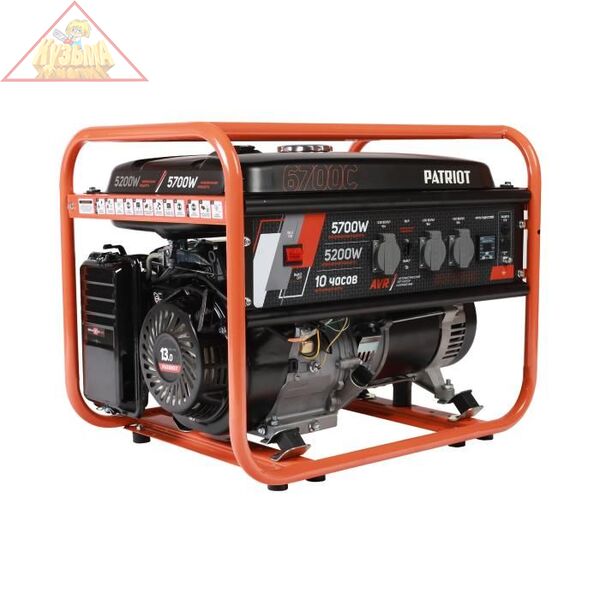 Генератор бензиновый Patriot GRS 6700C арт 476102105