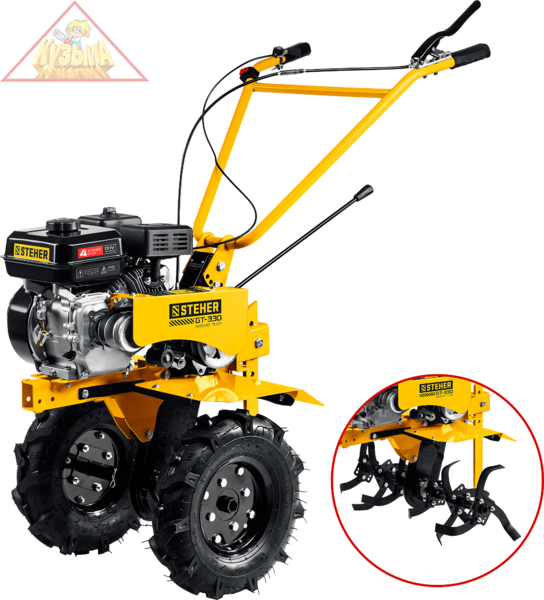 Мотоблок бензиновый STEHER GT-330