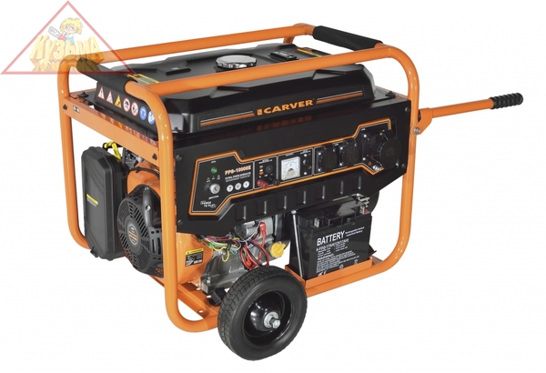 Генератор бензиновый Carver PPG-10000E, 01.020.00041