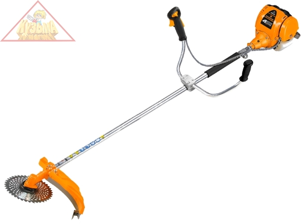 Коса бенз. CARVER GBC-31F, 4-х тактн.(ранец  диск 40 зуб. Easy-head леска 2,4)