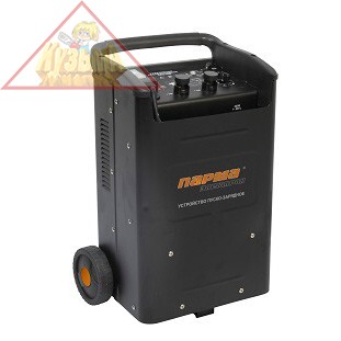 Устройство пуско-зарядное ПАРМА УПЗ-500 (12/24 В, 50-800 Ач заряд 1,6 кВт, 50А: пуск 10 кВт, 360А)