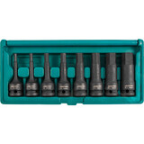 S05A408S Набор насадок торцевых ударных 1/2"DR шестигранных, H5-H19, 8 предметов.Jonnesway