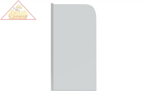 Шторка для ванны Bravat Alfa BG070.5110A-1