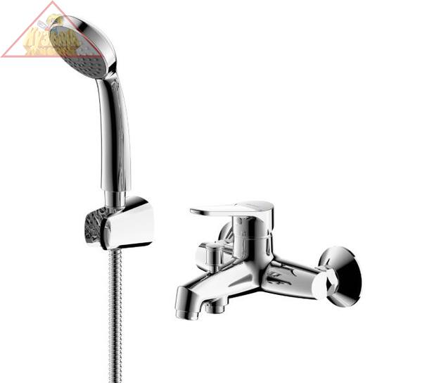 Смеситель для ванны короткий излив Bravat Emeralda TF6135147CP-B-RUS