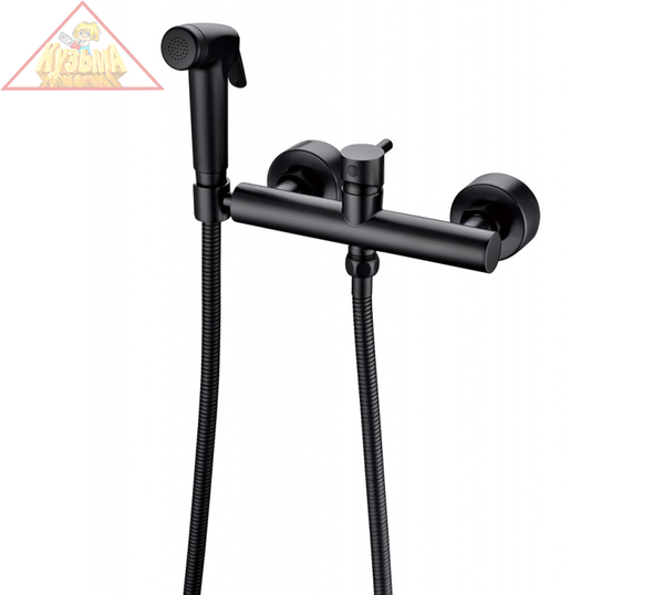 Смеситель с гигиеническим душем Bravat D9141BW-RUS