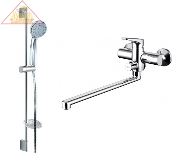 Комплект для ванной комнаты Bravat Eler 2 в 1 F00449CP