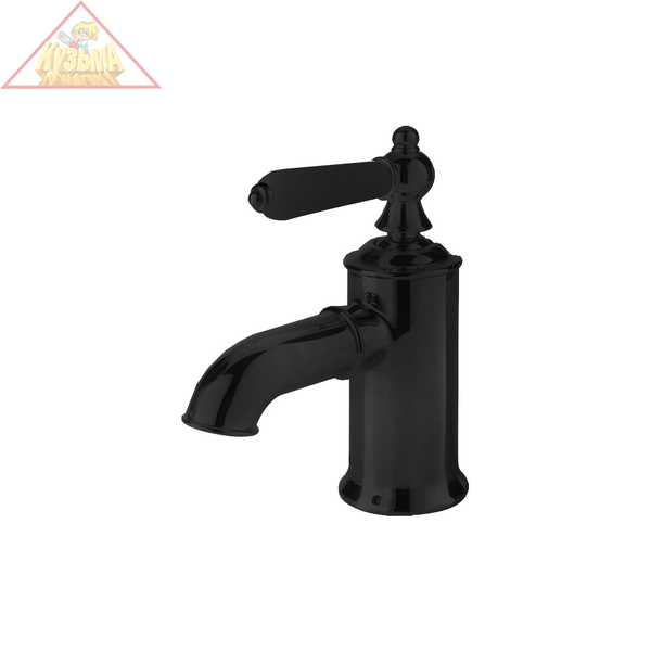 Смеситель для умывальника Bravat Art, черный, F175109BM