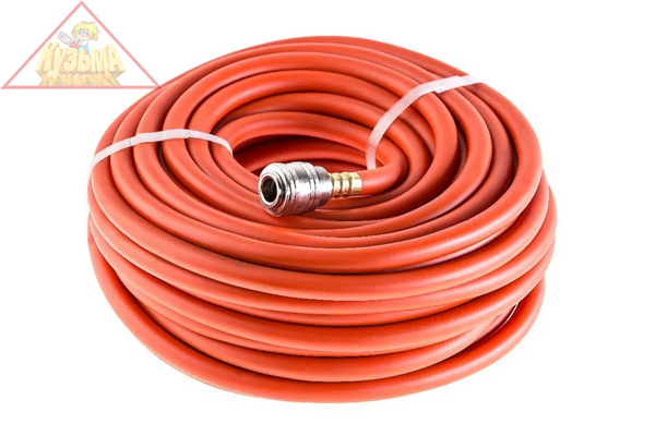 Шланг Кратон PVC с латуными фитингами рапид, маслостойкая термопластичная резина, 20бар, 9x15мм, 15  3 01 04 019