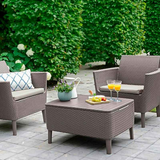 Стол Allibert Salemo table (17209050) капучино, 247267