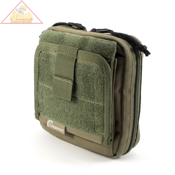 Подсумок административный Следопыт SLT-1, 17х15х5см, цв. хаки, ТС-ПС-05