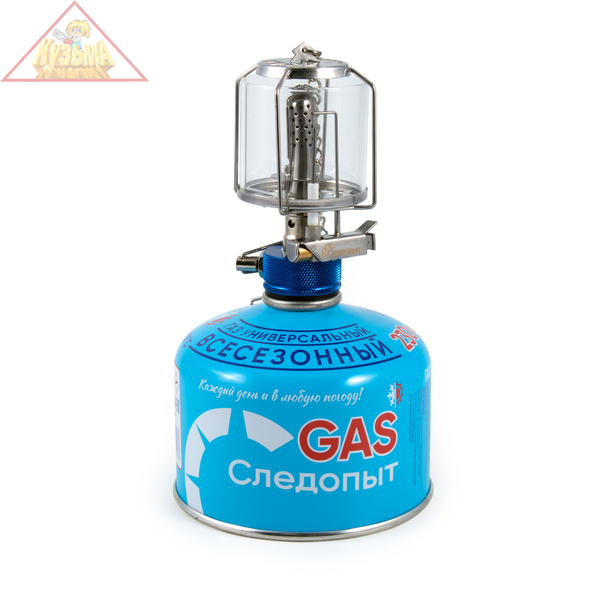 Светильник порт. газовый "СЛЕДОПЫТ - Светлячок", пьезо, стекл./40/, PF-GLP-S01