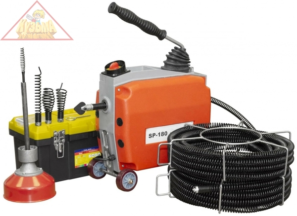 Прочистная машина секц.типа Крокочист CROCODILE (Модель SP-180B) с эл.приводом (50618-40-20Н)