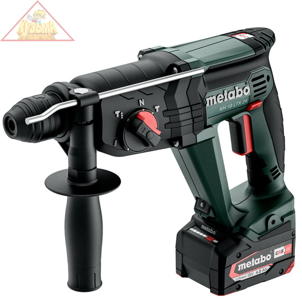 Аккумуляторный перфоратор Metabo KH 18 LTX 24 2x4.0, ASC55, 601712510