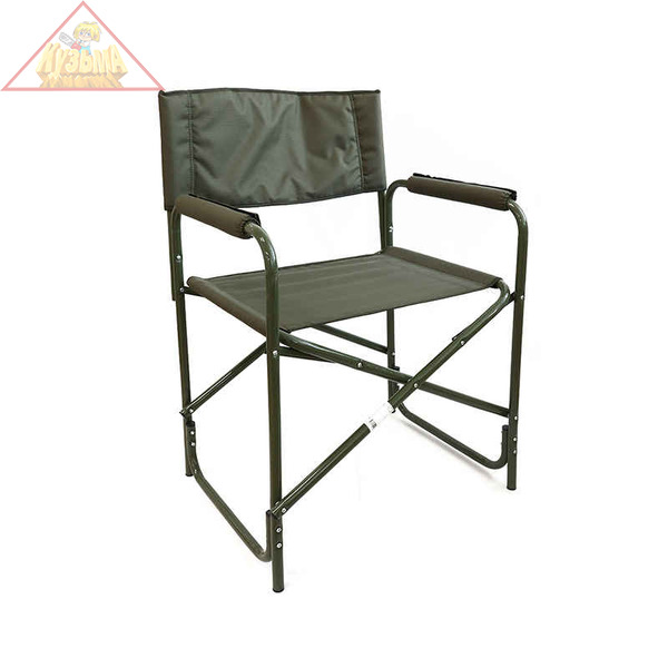 Кресло складное "СЛЕДОПЫТ" 585х450х825 мм, сталь 20 мм, хаки PF-FOR-SK05