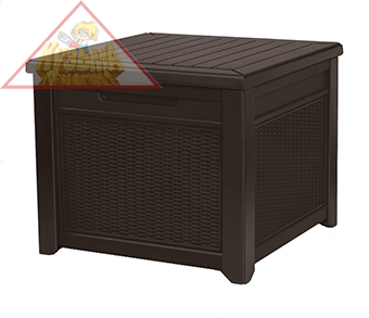 Сундук "CUBE RATTAN" 208 л Keter, цвет-коричневый 590 (17199597), 237779
