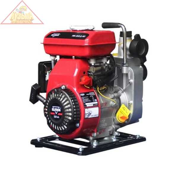 Мотопомпа бензиновая Elitech МБ 210 Д 40, арт.182505