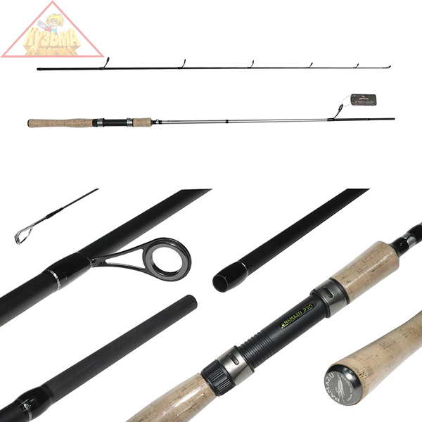 NP-WJ-21M Спиннинг штекерный карбоновый Namazu Pro "Winne-Jack" IM7, 2,1 м, тест 5-25 г