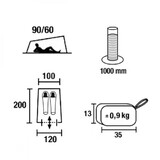 Палатка туристическая Green Glade Minicasa 2 местная