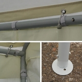 Тент-шатер Green Glade 3054 4х4х3,1/2м полиэстер 2 коробки