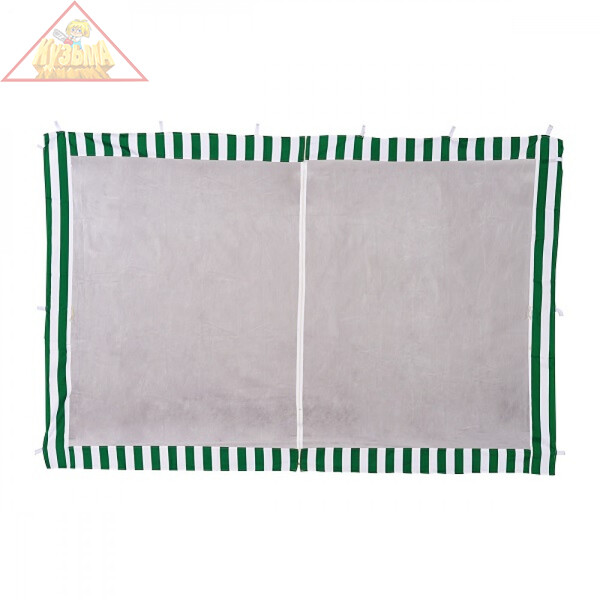 Стенка для садового тента Green Glade 4130, 1.95х2.95м полиэстер с москитной сеткой зеленая