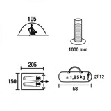 Палатка-шатер Green Glade Duodome