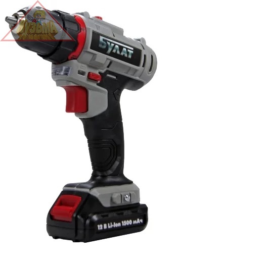 Аккумуляторный шуруповерт Булат (12В, Li-ion,  2акк., 1,3Ач) ДШБ-Л-12/2